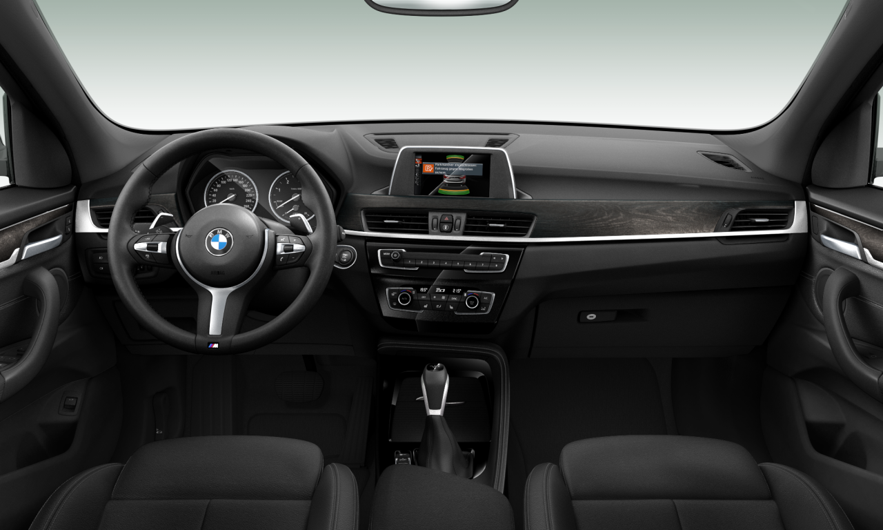 Interior of BMW X1 xDrive25d (F48), VIN WBAHU510705E99174
