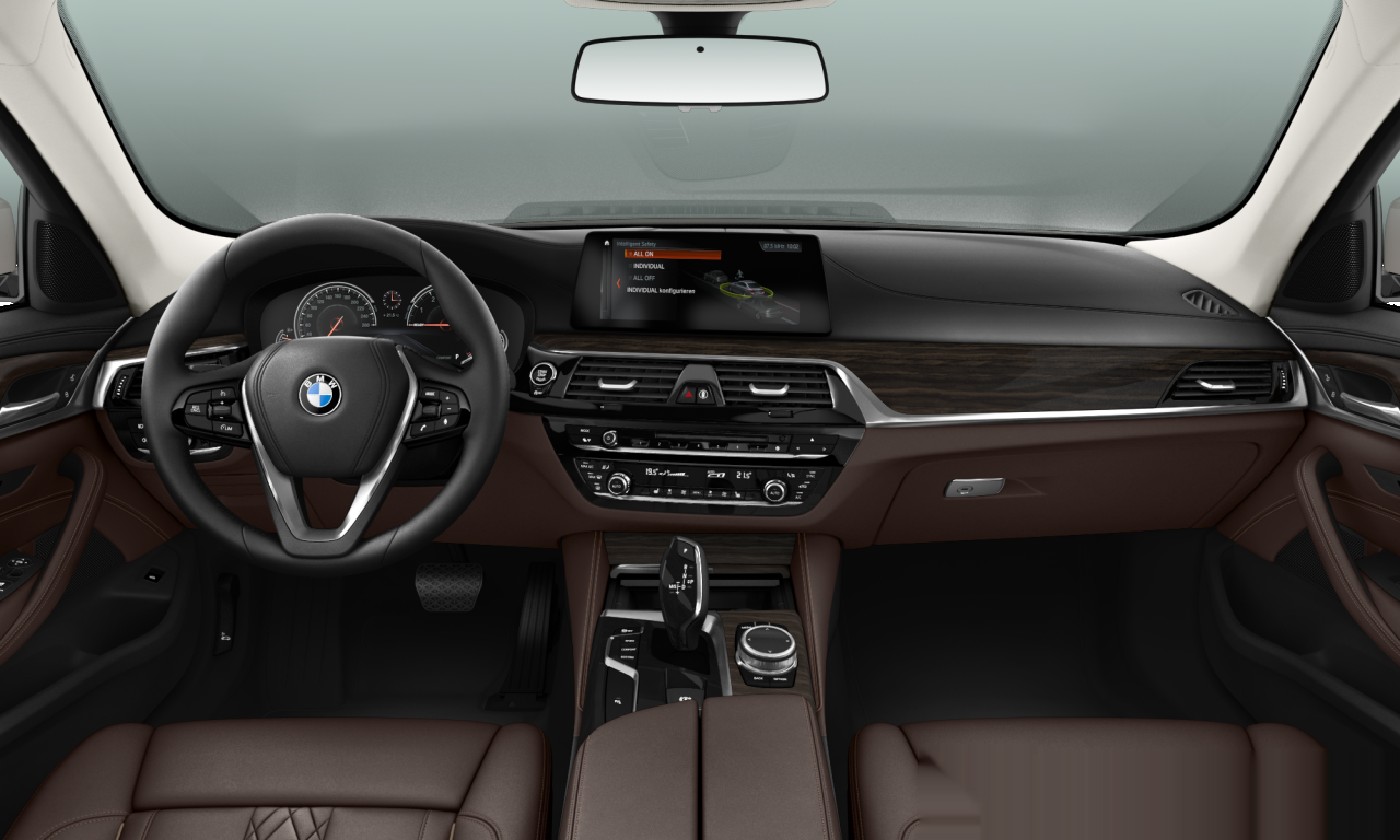 Interior of BMW 520i (G30), VIN WBAJA11060WC09570