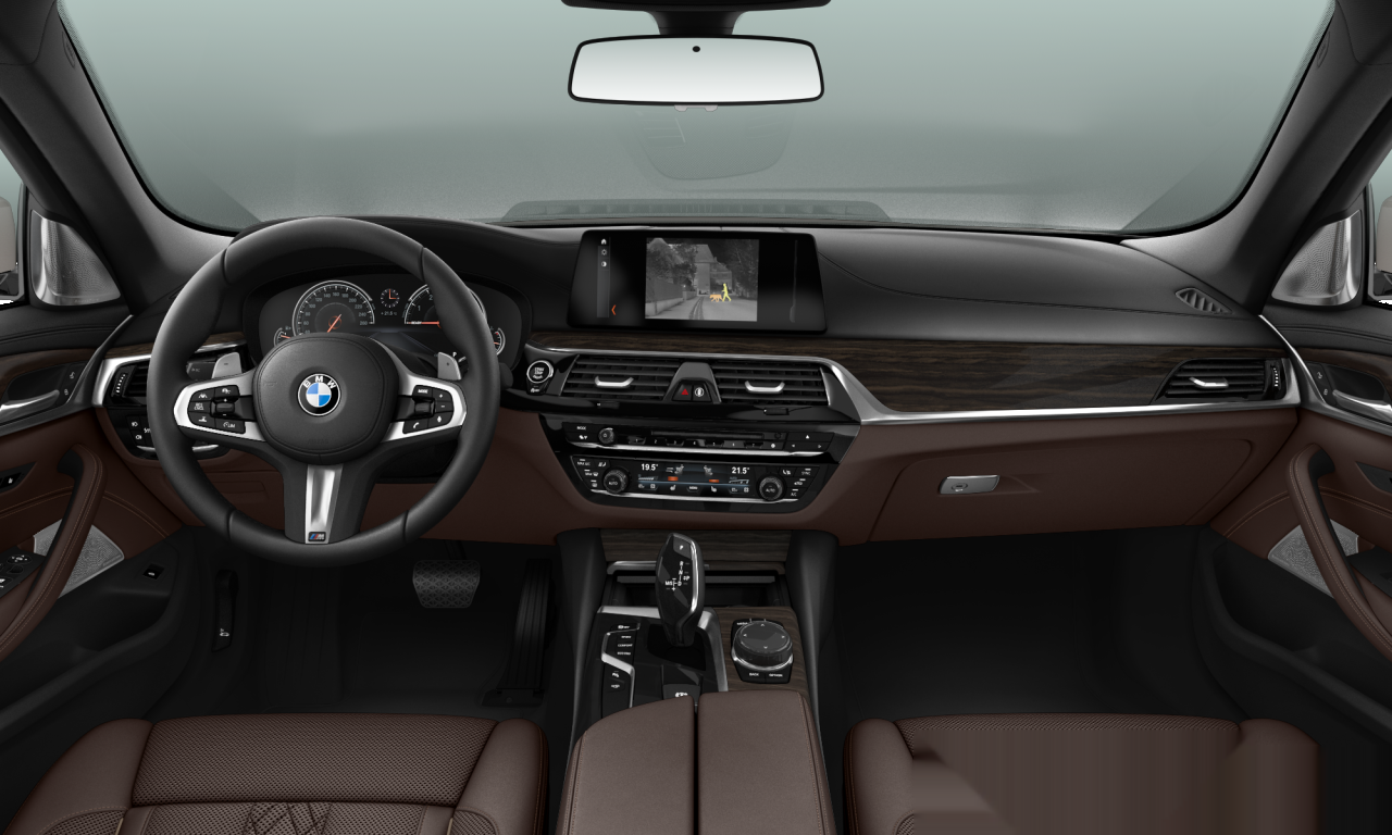 Interior of 2017 BMW 530i (G30), VIN WBAJA5107JWA29510