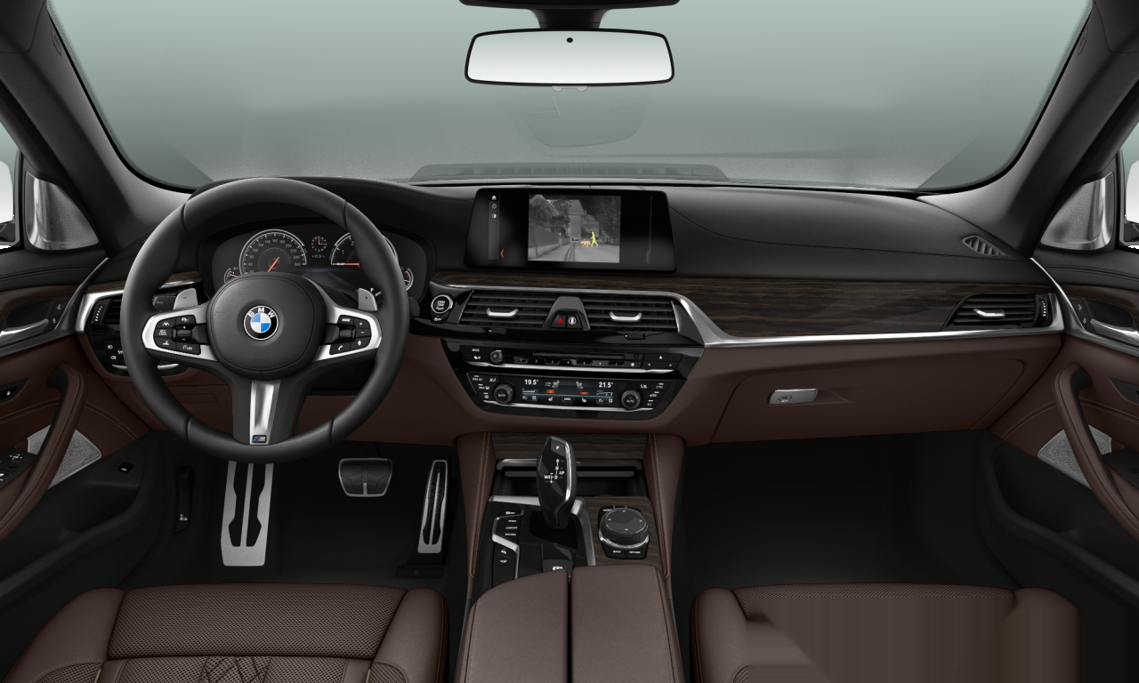 Interior of 2017 BMW 530i (G30), VIN WBAJA5108JWA29614
