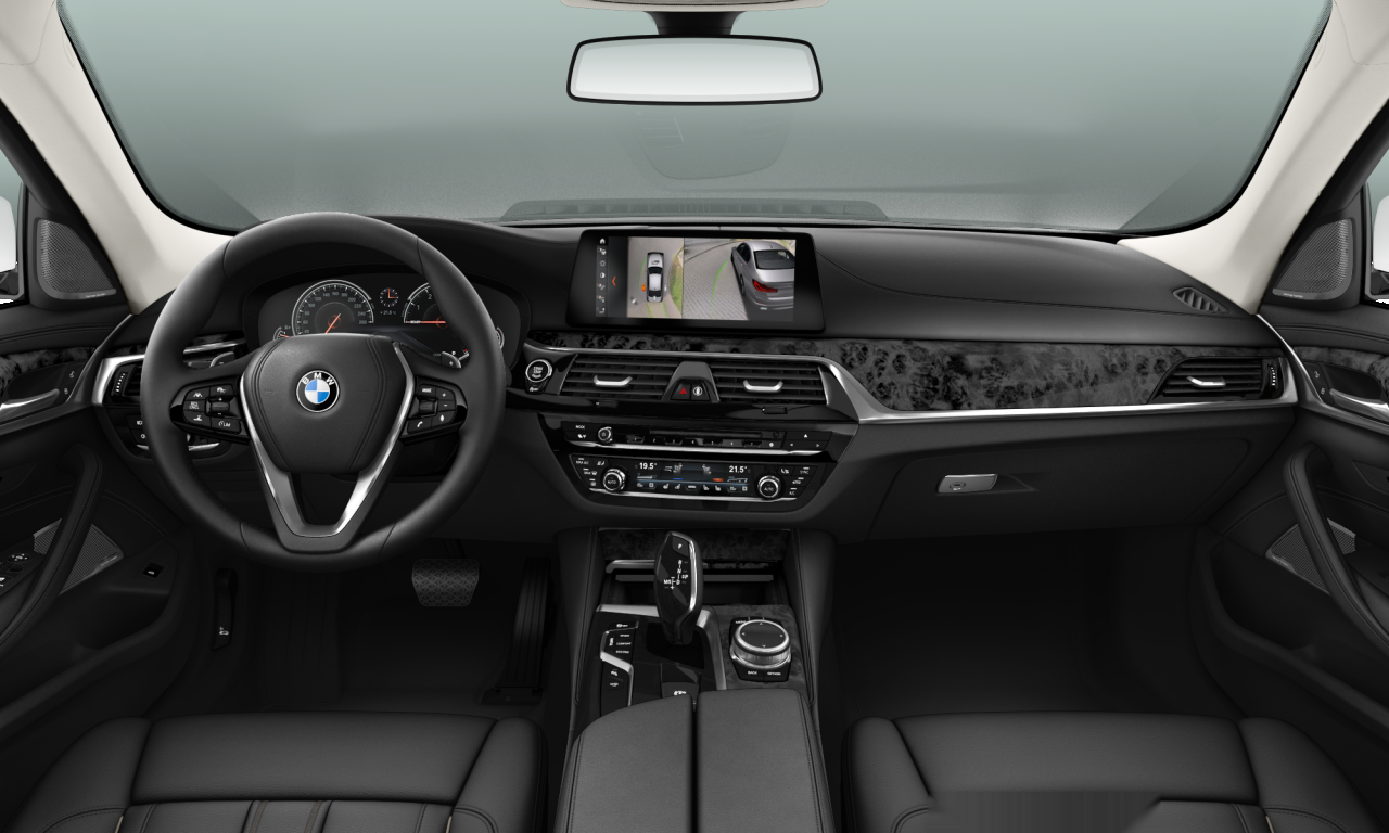 Interior of BMW 530i (G30), VIN WBAJA52080WC07468