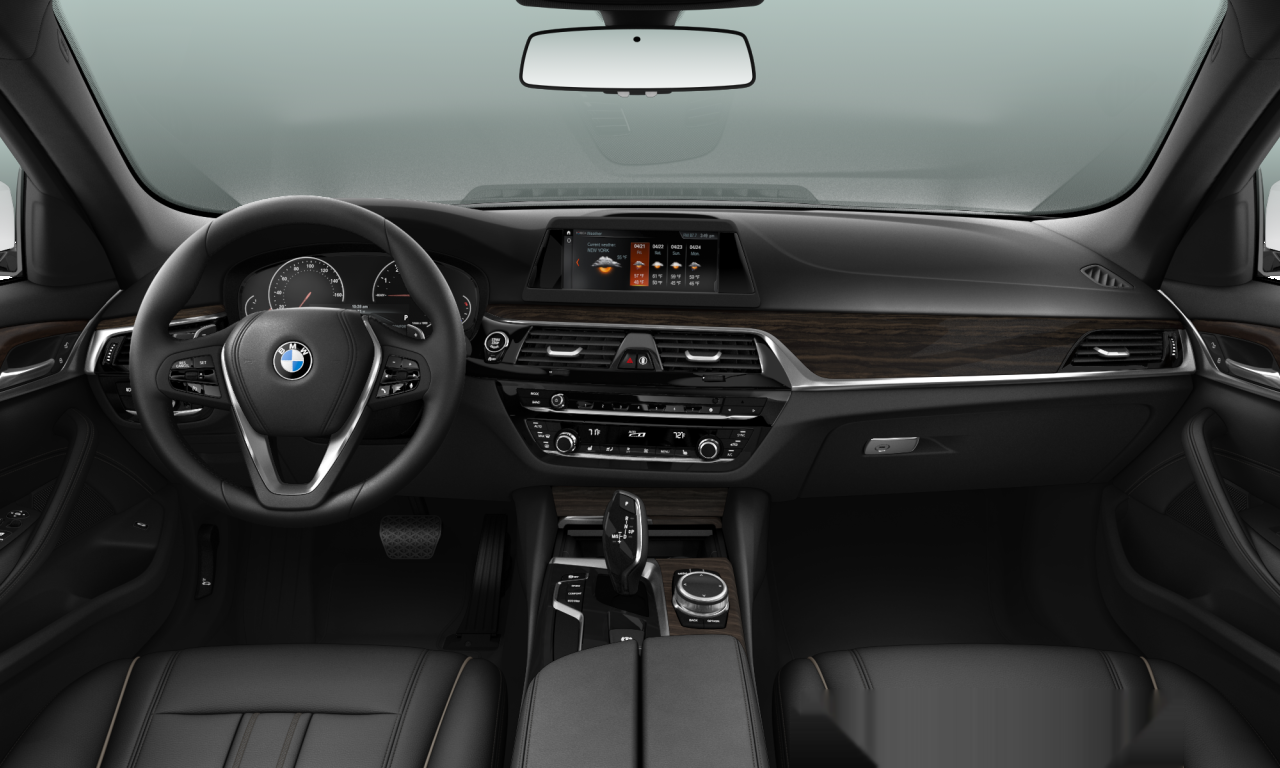 Interior of BMW 530i (G30), VIN WBAJA5C35HG898020