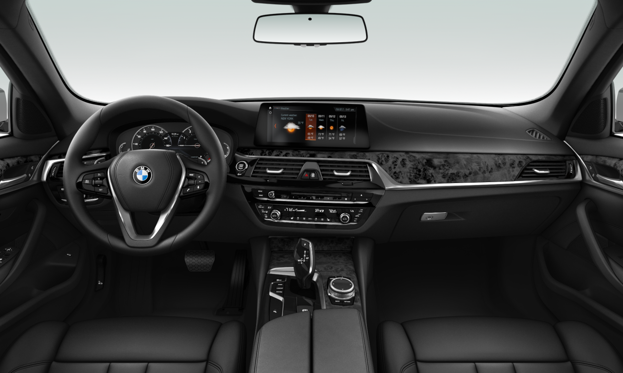 Interior of BMW 530i (G30), VIN WBAJA5C36HG894834