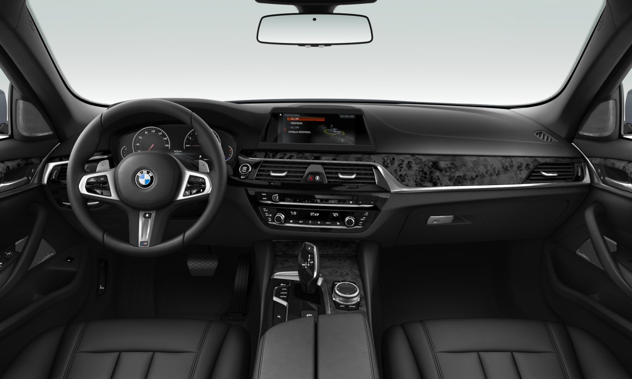 Interior of BMW 530i (G30), VIN WBAJA5C51KWW21623