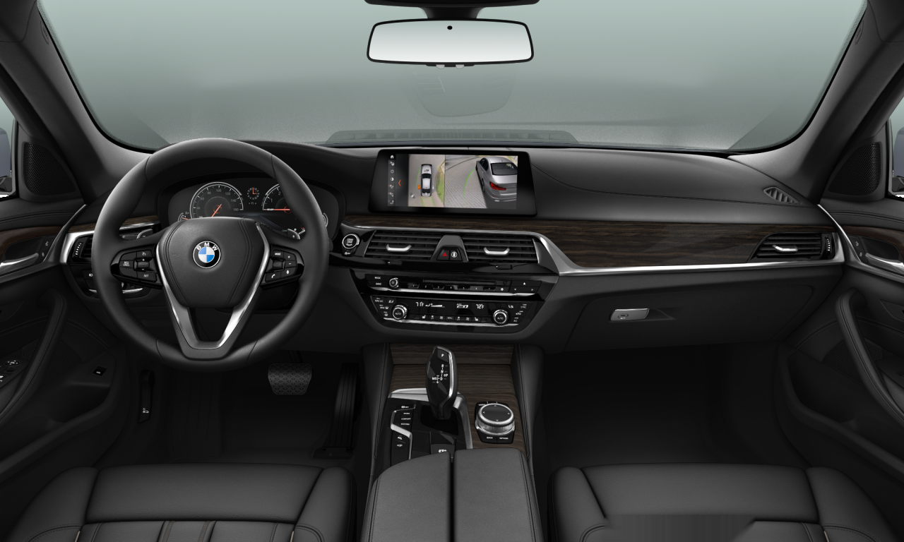 Interior of 2017 BMW 530i (G30), VIN WBAJA5C54JWA38173