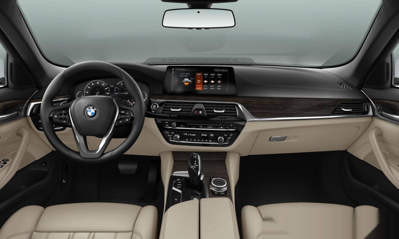 Interior of BMW 530i (G30), VIN WBAJA5C57JG900065