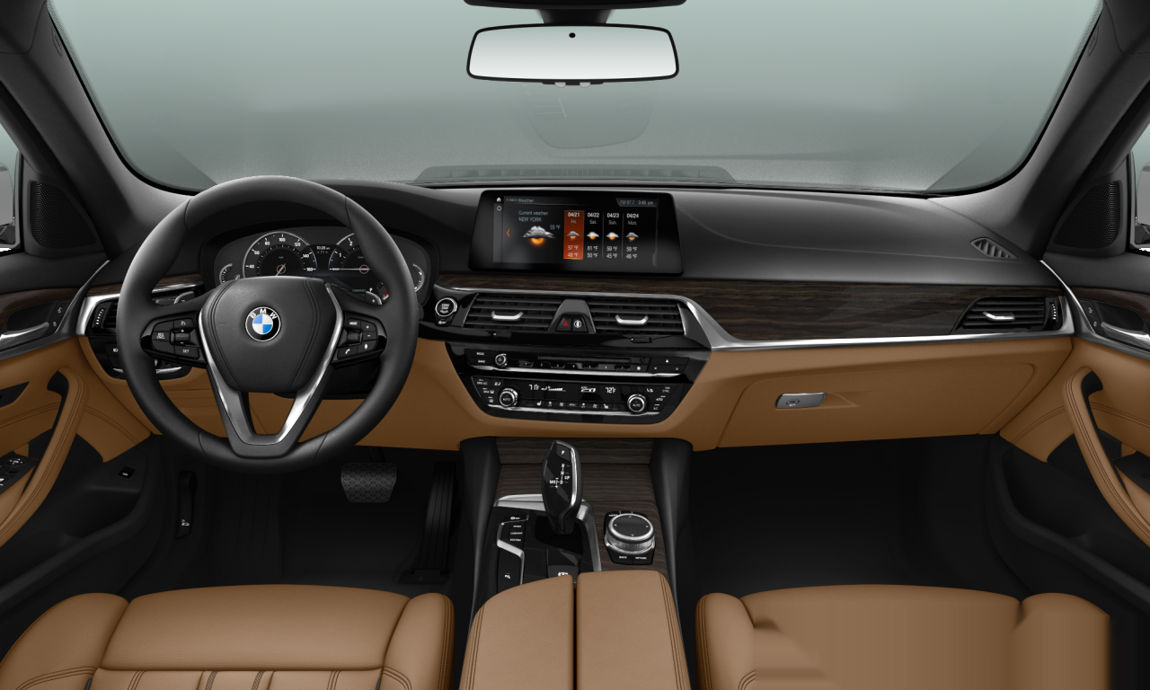 Interior of BMW 530i (G30), VIN WBAJA5C59JG899016