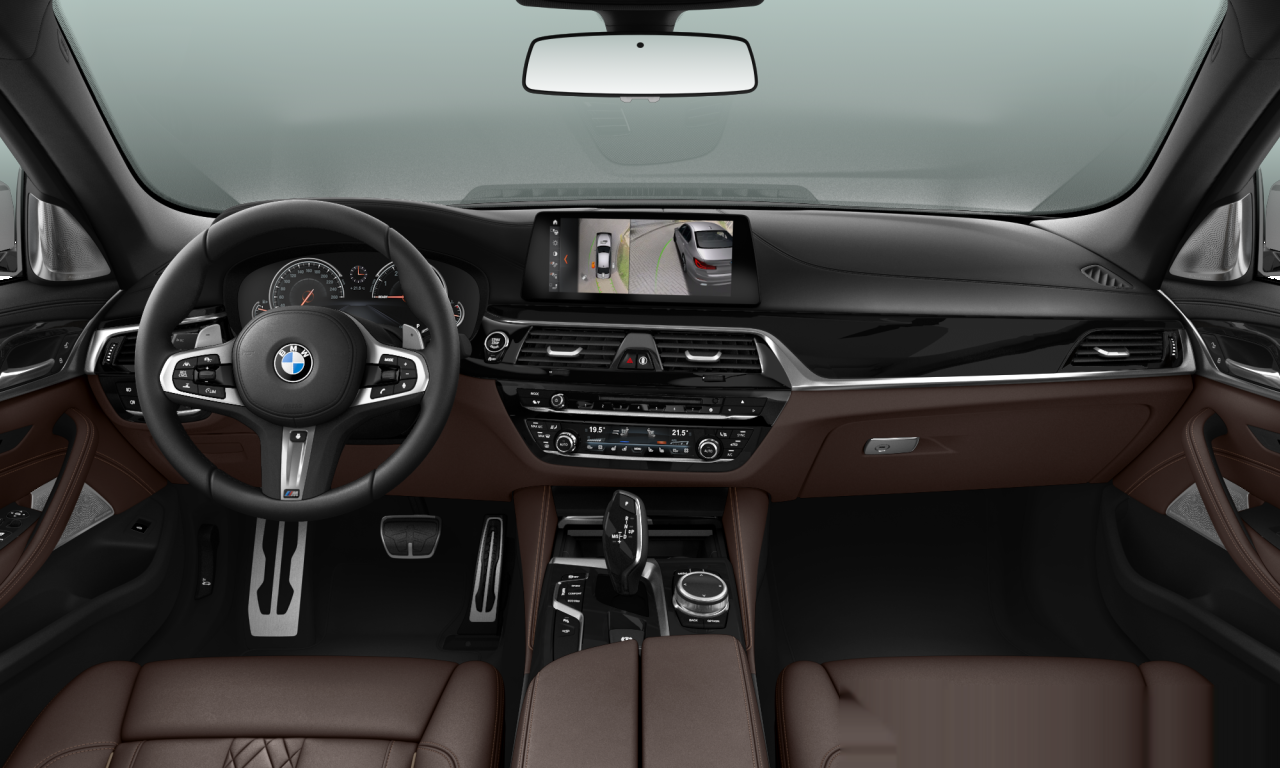 Interior of 2016 BMW 530i xDrive (G30), VIN WBAJA7100HG456718
