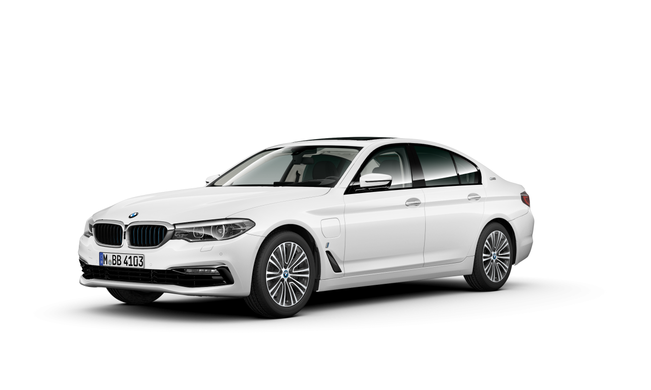 Exterior of 2017 BMW 530e iPerformance (G30), VIN WBAJA91010G980749