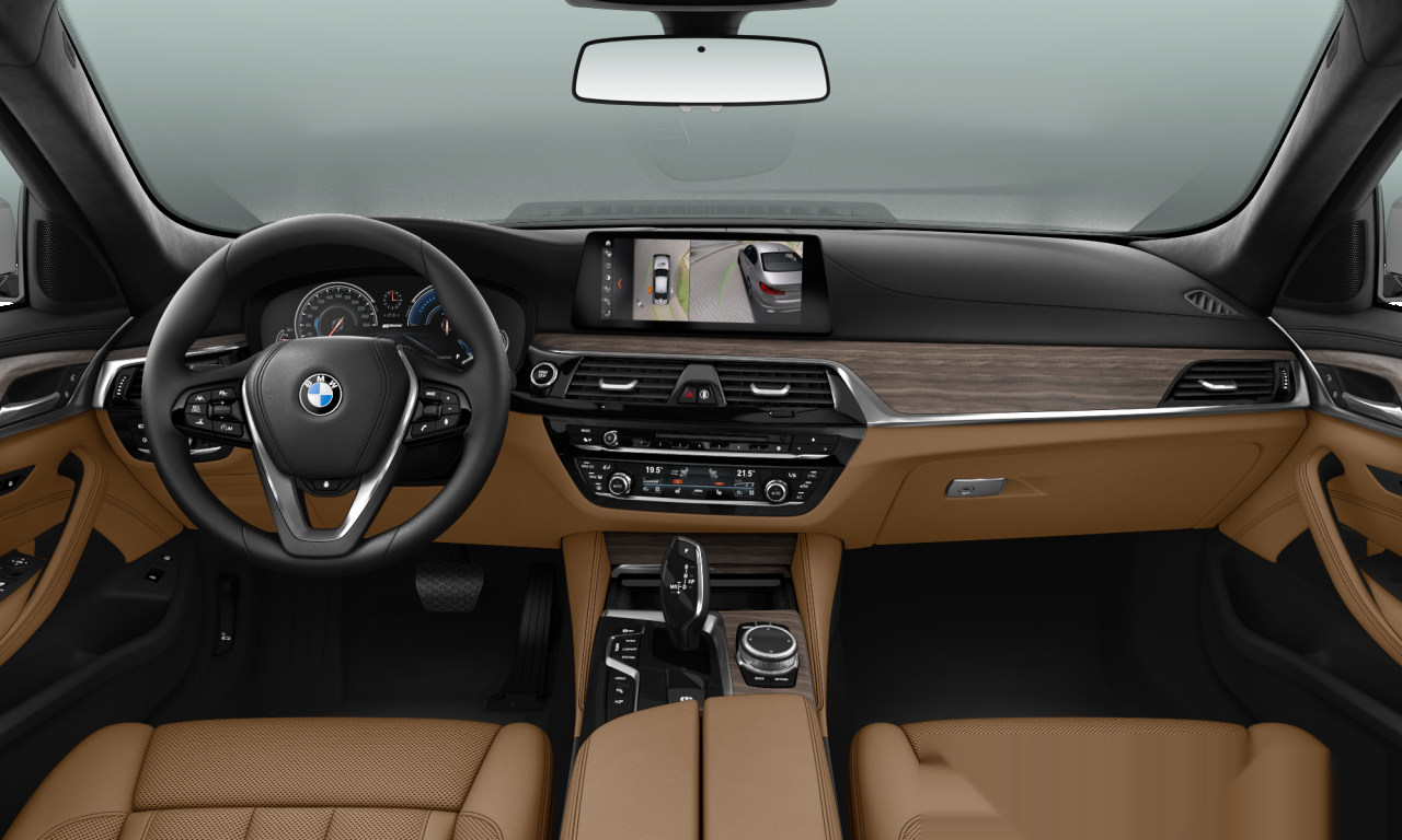 Interior of BMW 530e iPerformance (G30), VIN WBAJA91040B303806
