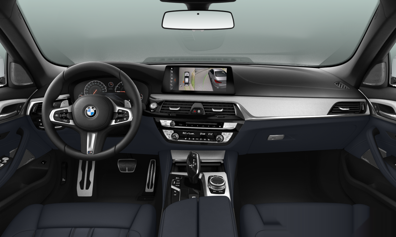 Interior of BMW 540i xDrive (G30), VIN WBAJB51020WW27349