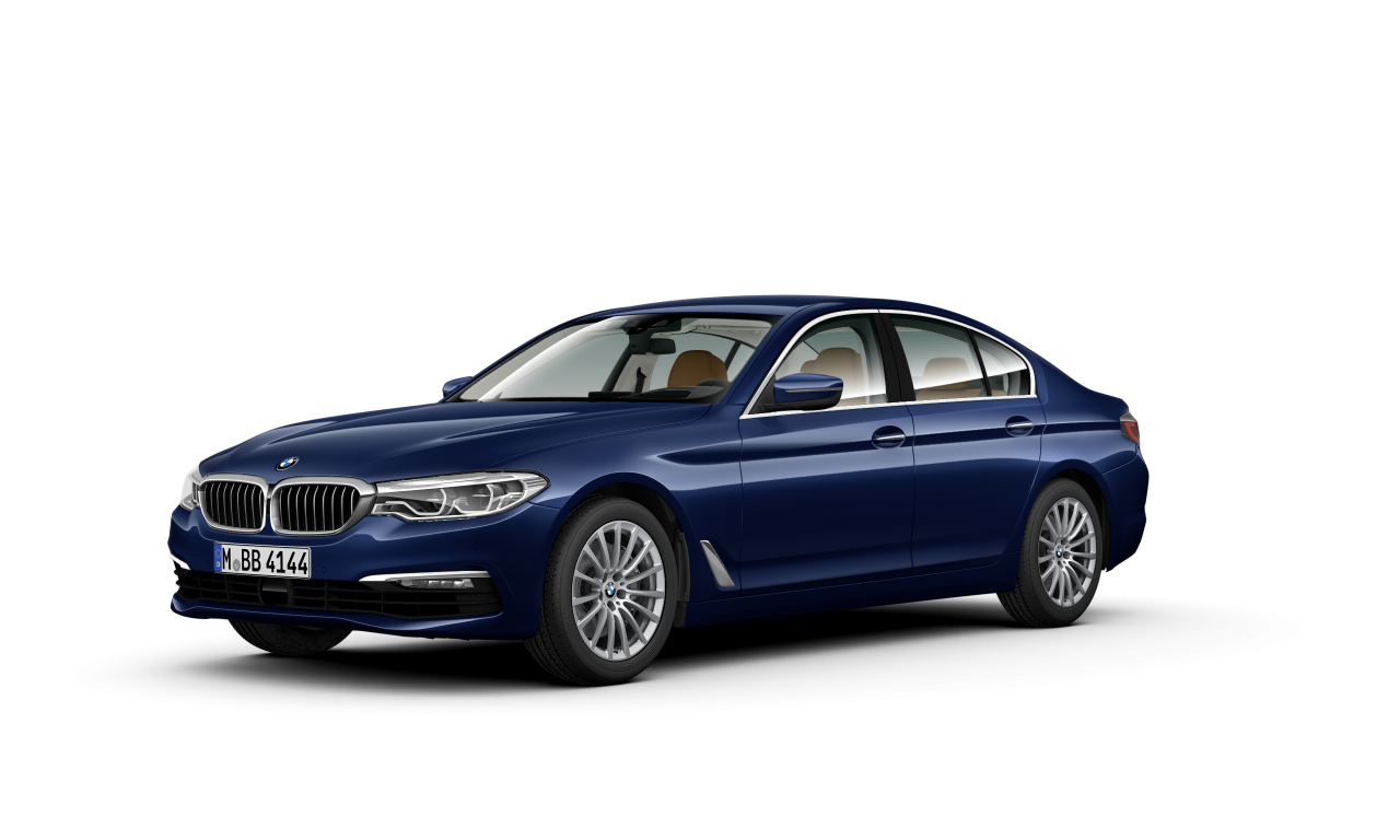 Exterior of 2017 BMW 540i xDrive (G30), VIN WBAJB51040WB98296