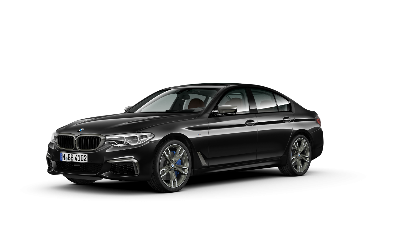 Exterior of 2017 BMW M550i xDrive (G30), VIN WBAJB9103JB099319