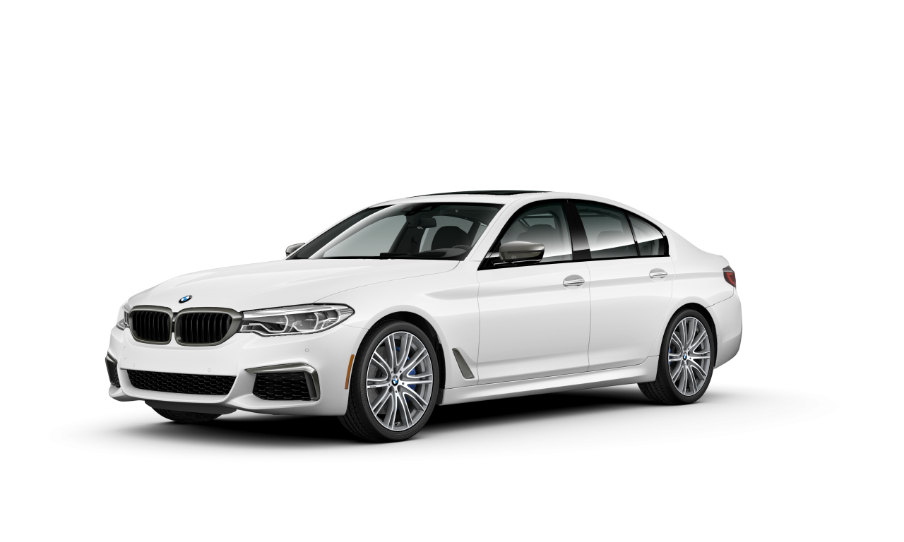 Exterior of 2017 BMW M550i xDrive (G30), VIN WBAJB9C53JB036648