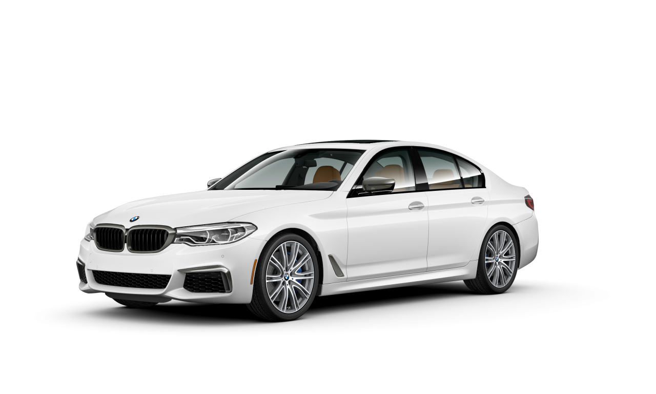 Exterior of 2017 BMW M550i xDrive (G30), VIN WBAJB9C5XJB049431