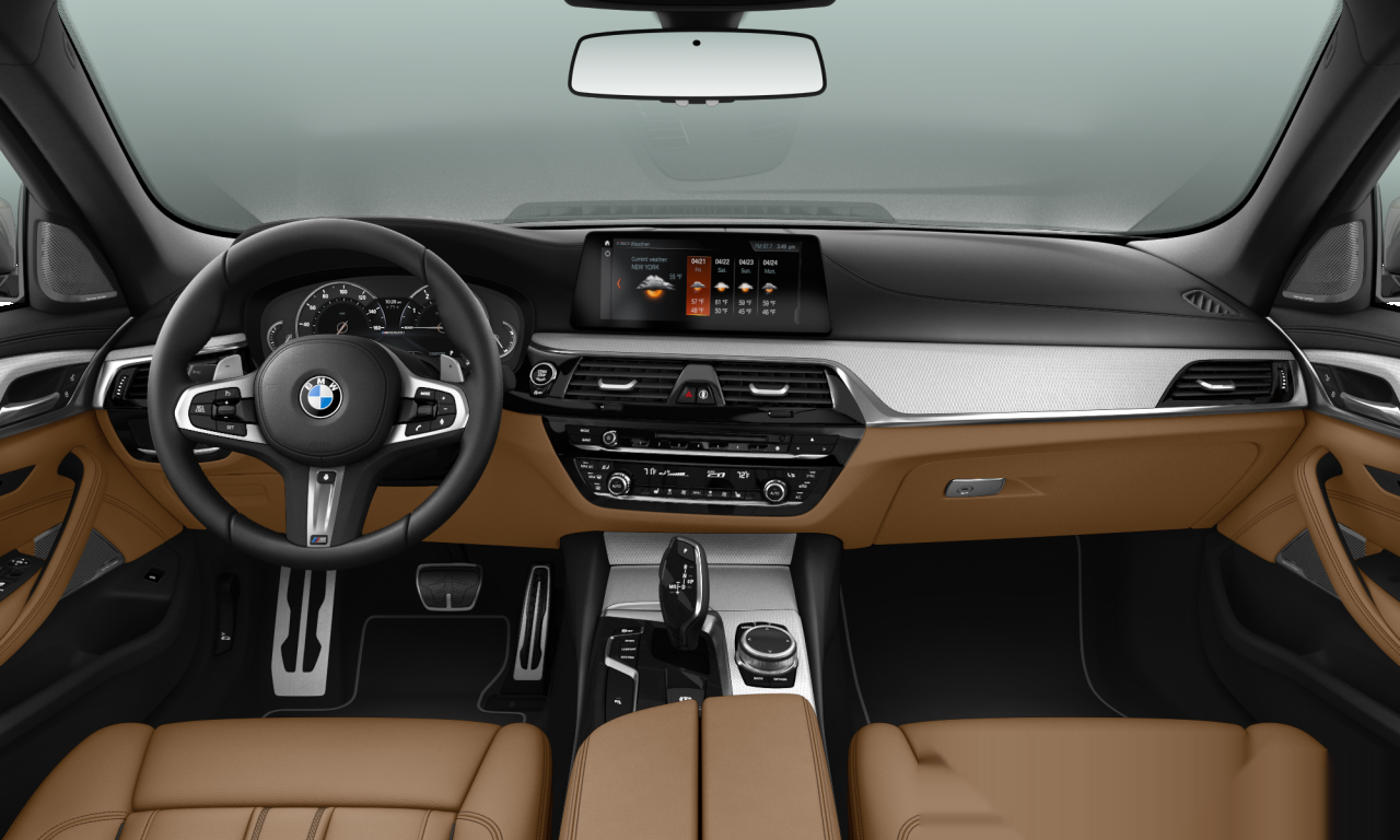 Interior of 2017 BMW M550i xDrive (G30), VIN WBAJB9C5XJB049431