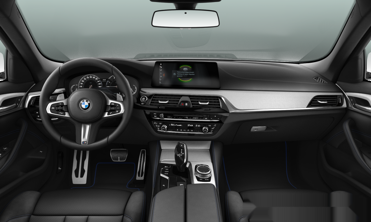 Interior of BMW 520d (G30), VIN WBAJC31010G921496