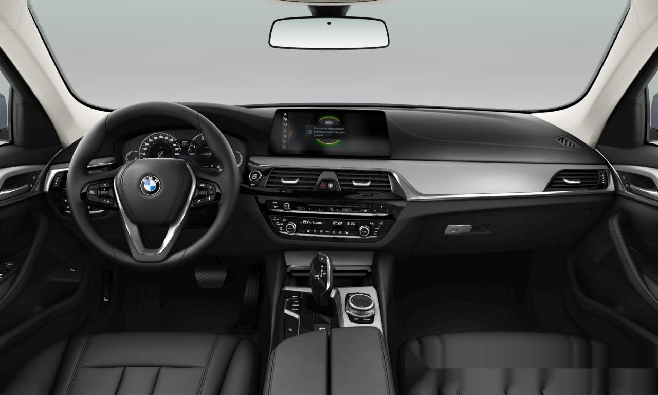 Interior of 2017 BMW 520d (Sedan (4 Doors)), VIN WBAJC31020B050833