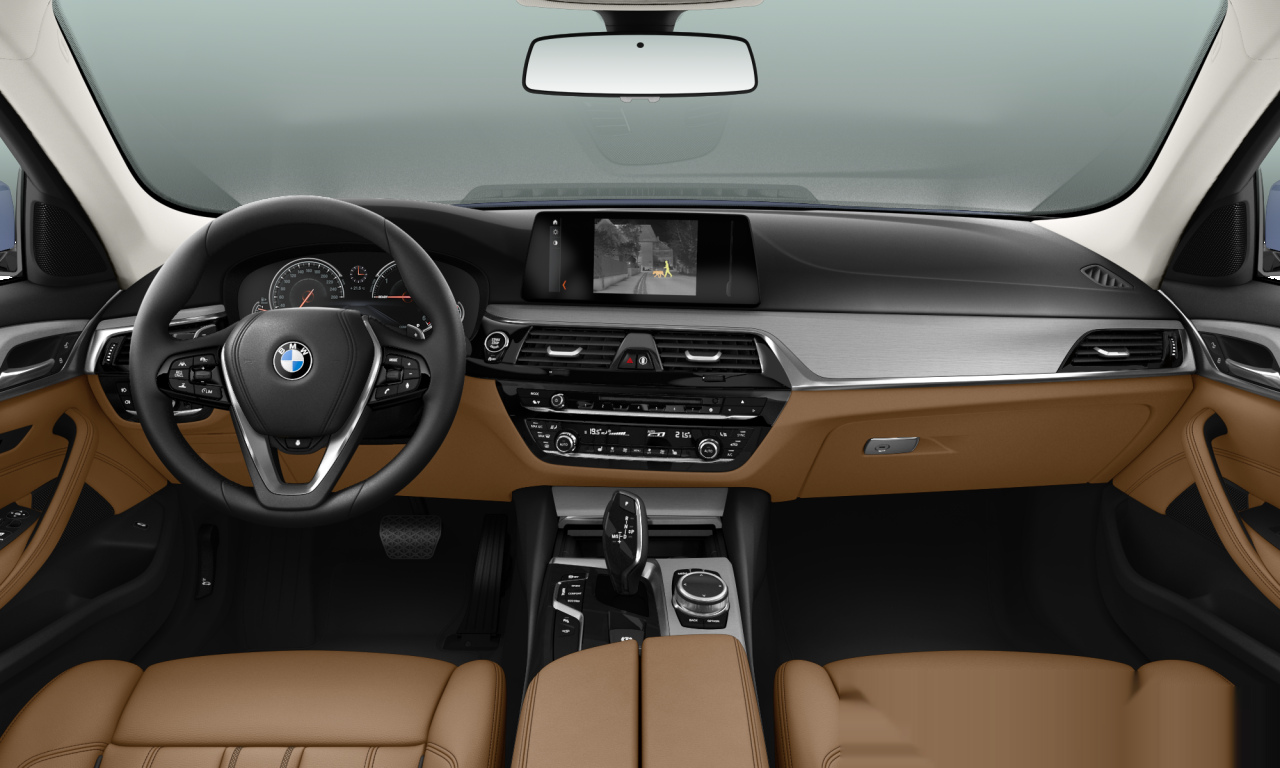 Interior of 2016 BMW 520d (G30), VIN WBAJC31030G465730