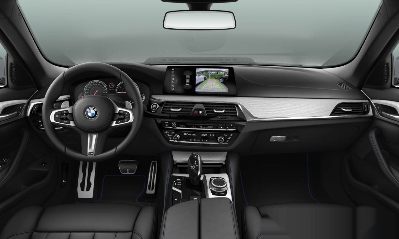 Interior of 2017 BMW 520d (G30), VIN WBAJC31080WB79347