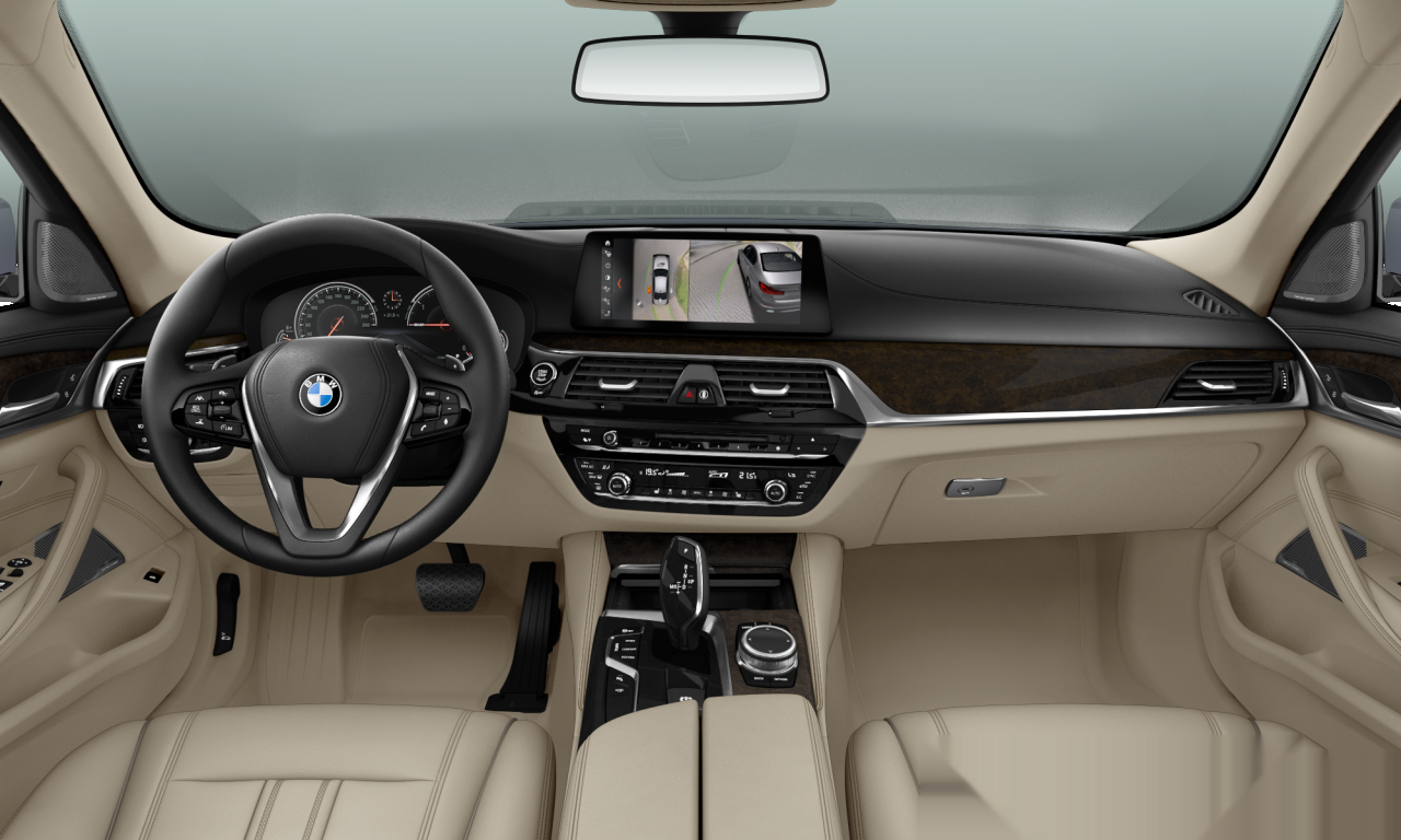 Interior of BMW 520d (G30), VIN WBAJC32000G580185