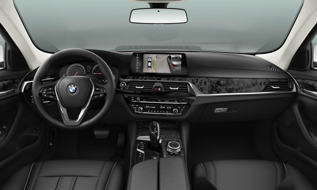 Interior of 2017 BMW 520d (G30), VIN WBAJC32000G938823