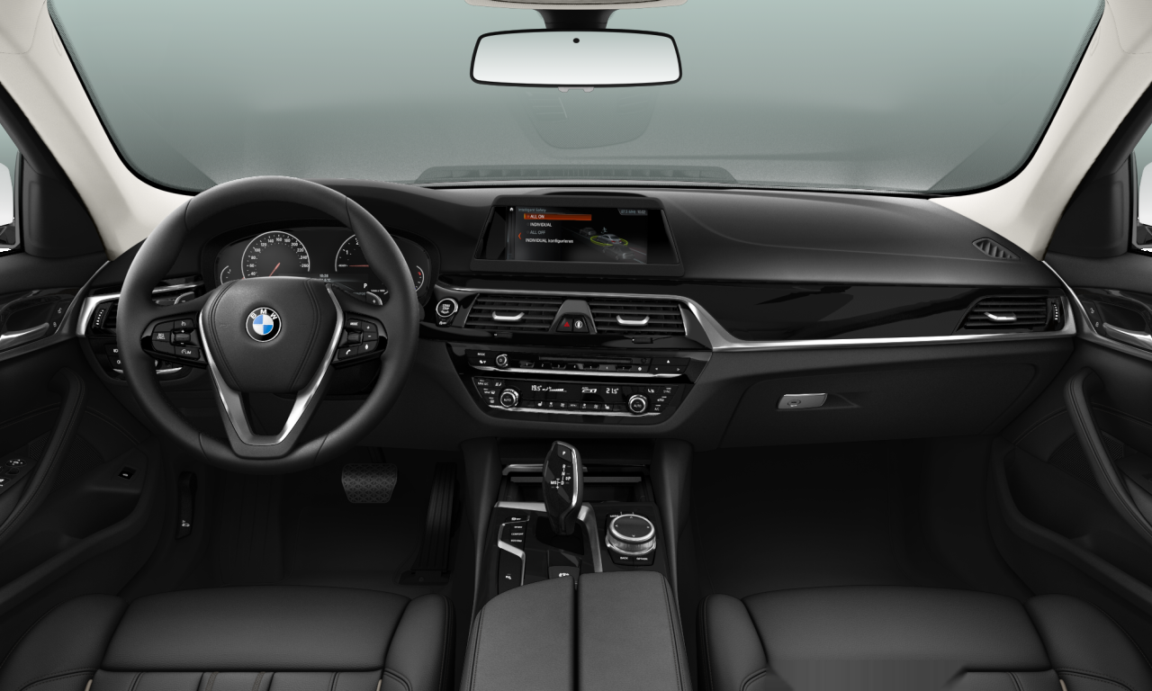 Interior of 2017 BMW 520d (G30), VIN WBAJC32010WB94884
