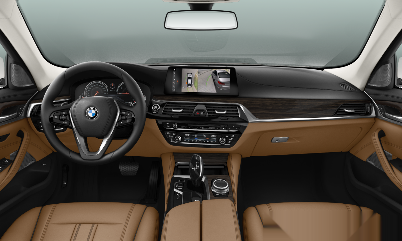 Interior of BMW 520d (G30), VIN WBAJC3707JWA11207