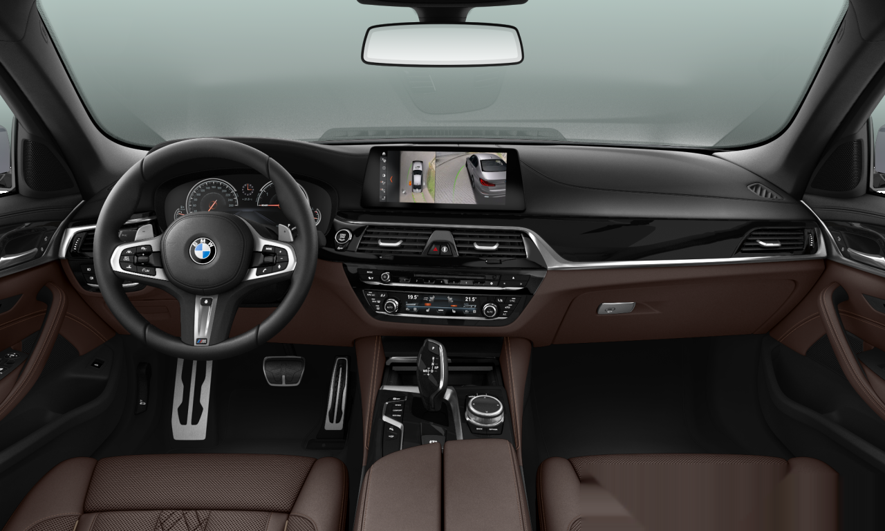 Interior of BMW 520d xDrive (G30), VIN WBAJC5108JWE55202