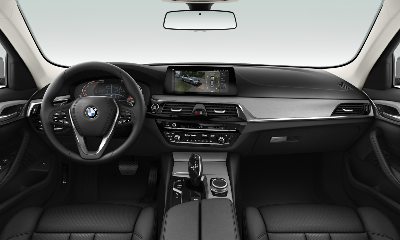 Interior of 2019 BMW 530d (G30), VIN WBAJC91070CD83688
