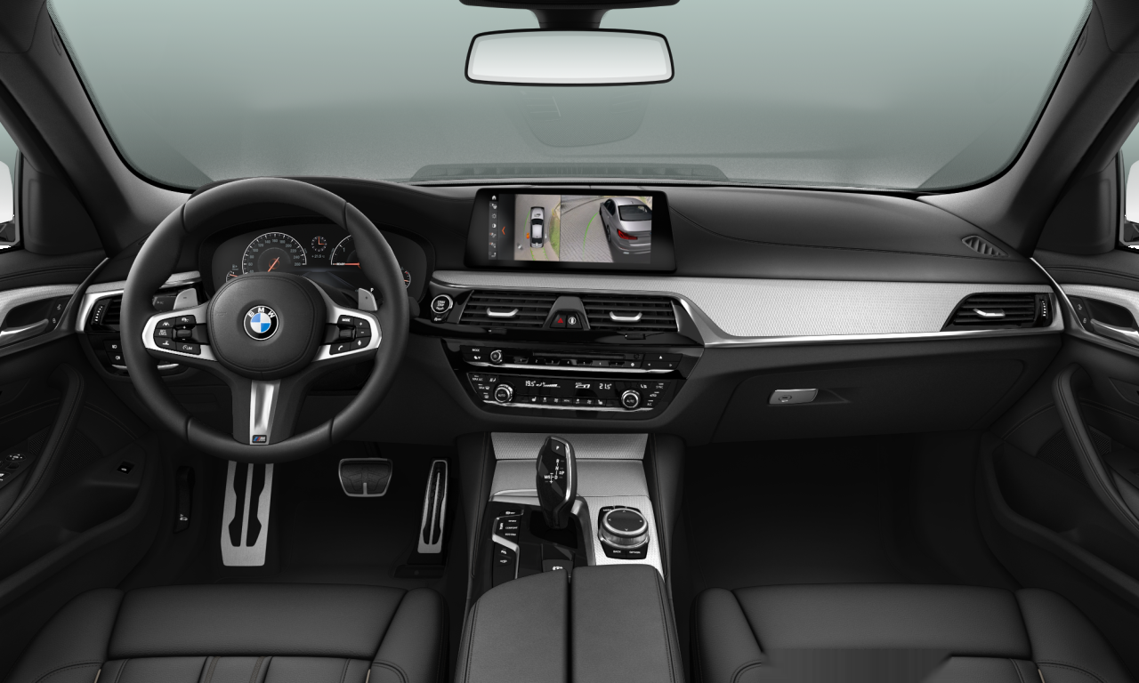 Interior of 2019 BMW 530d (G30), VIN WBAJC92000B298757