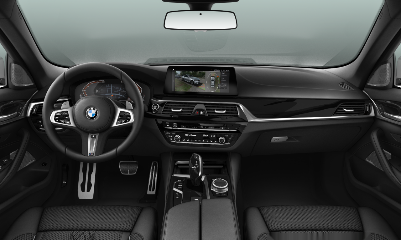 Interior of BMW 530d xDrive (G30), VIN WBAJD110X0CD44236