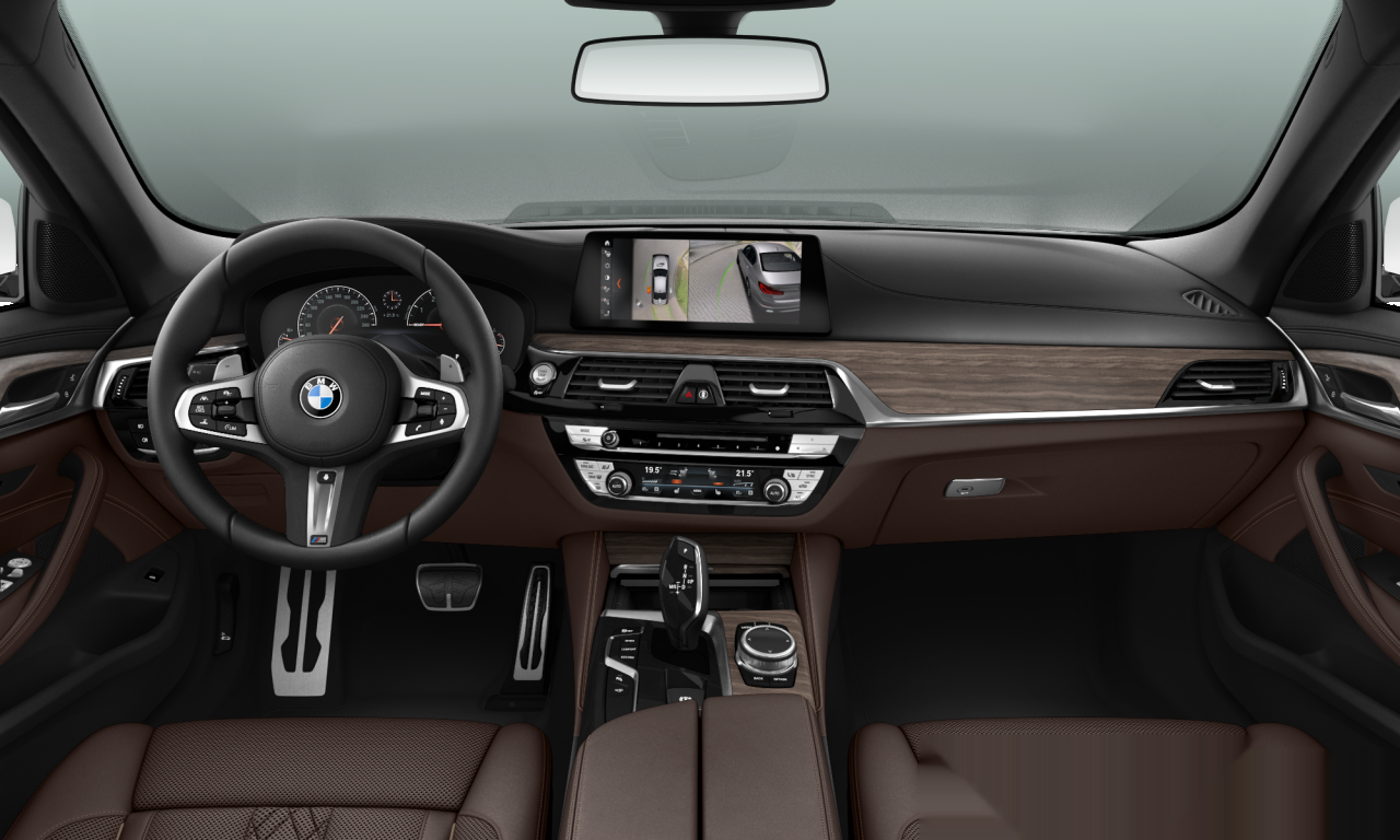 Interior of BMW 530i (G30), VIN WBAJD3100KWW39288