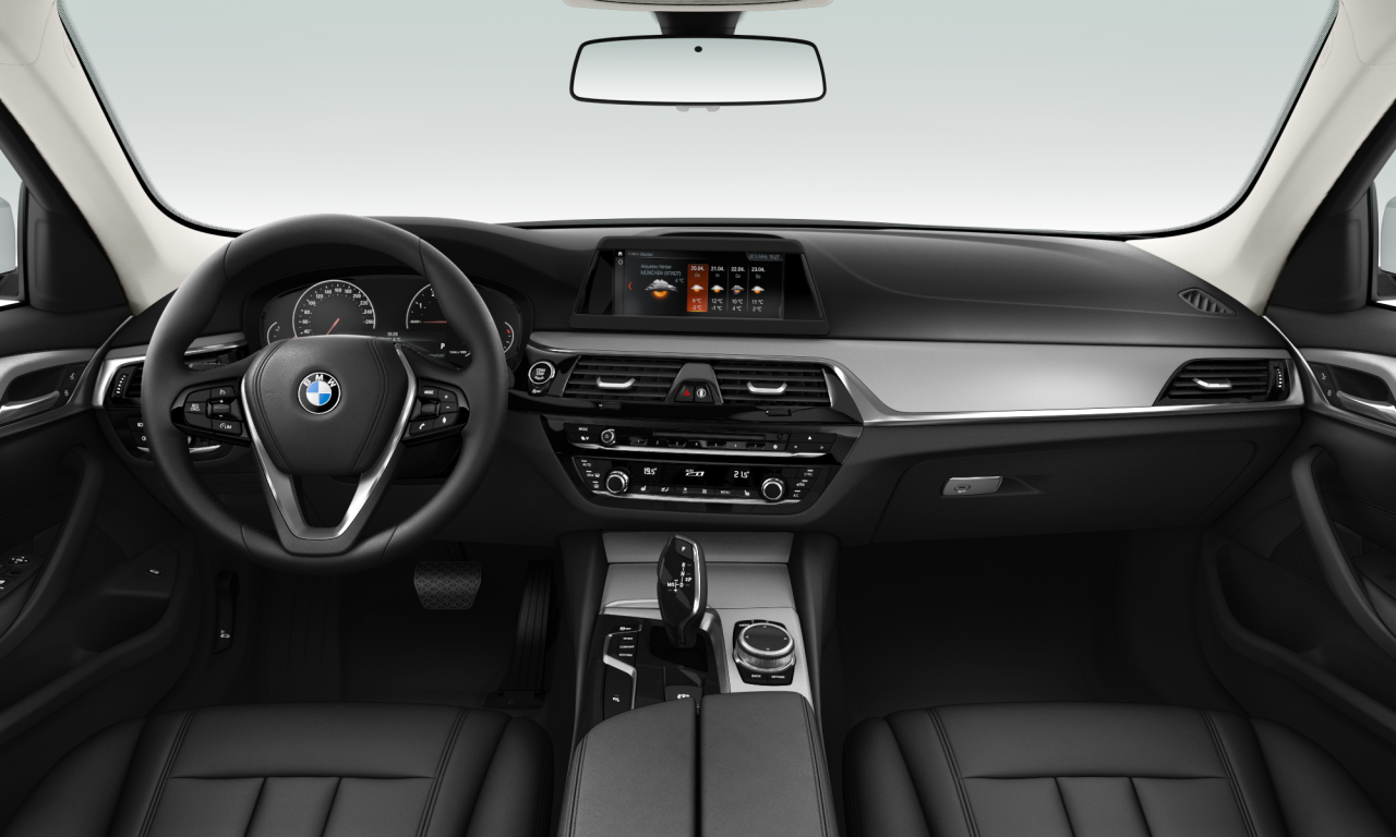 Interior of BMW 520d EfficientDynamics Edition (G30), VIN WBAJE31070B315756