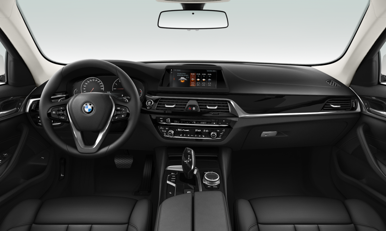 Interior of BMW 520d EfficientDynamics Edition (G30), VIN WBAJE31090G624521