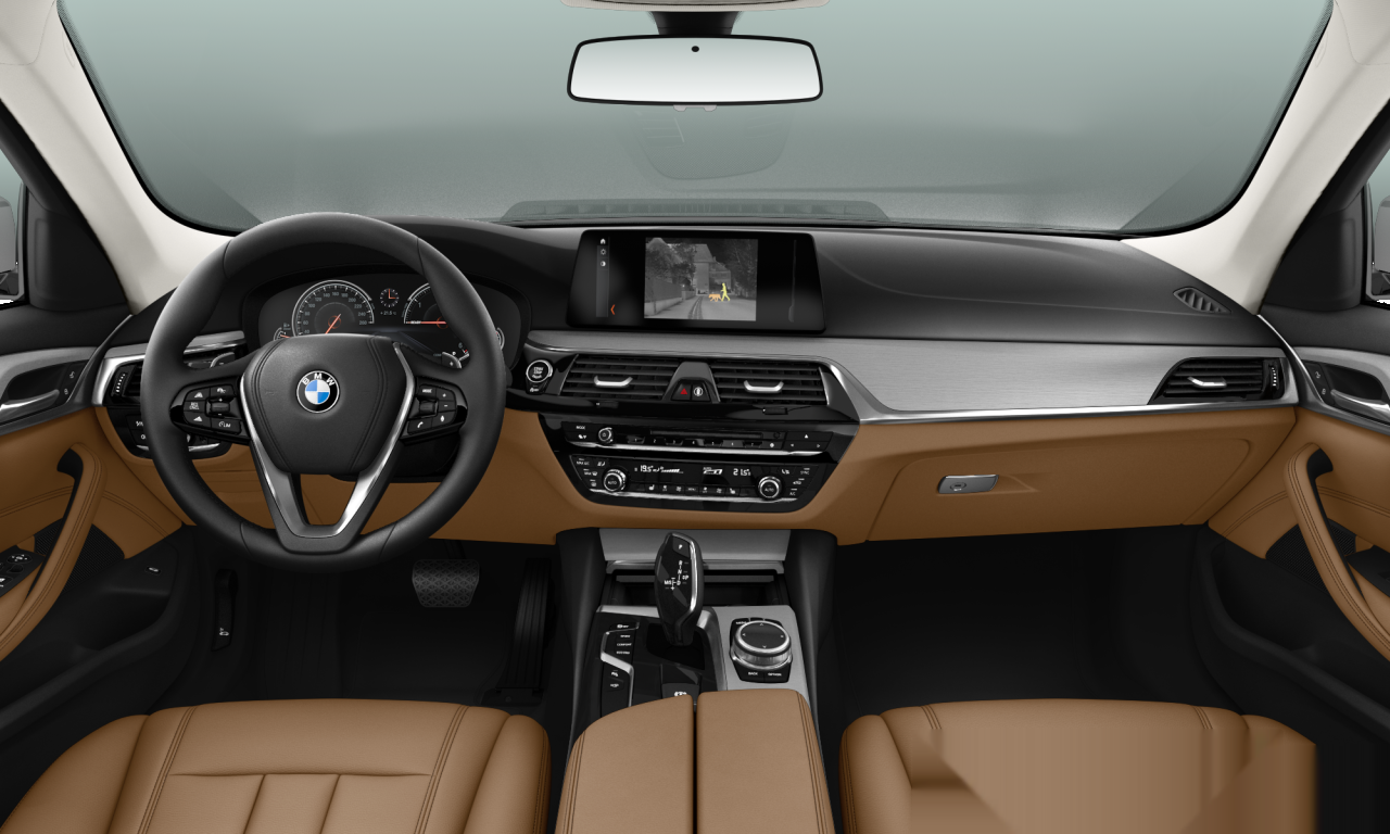 Interior of 2017 BMW 520d EfficientDynamics Edition (G30), VIN WBAJE32030G901260