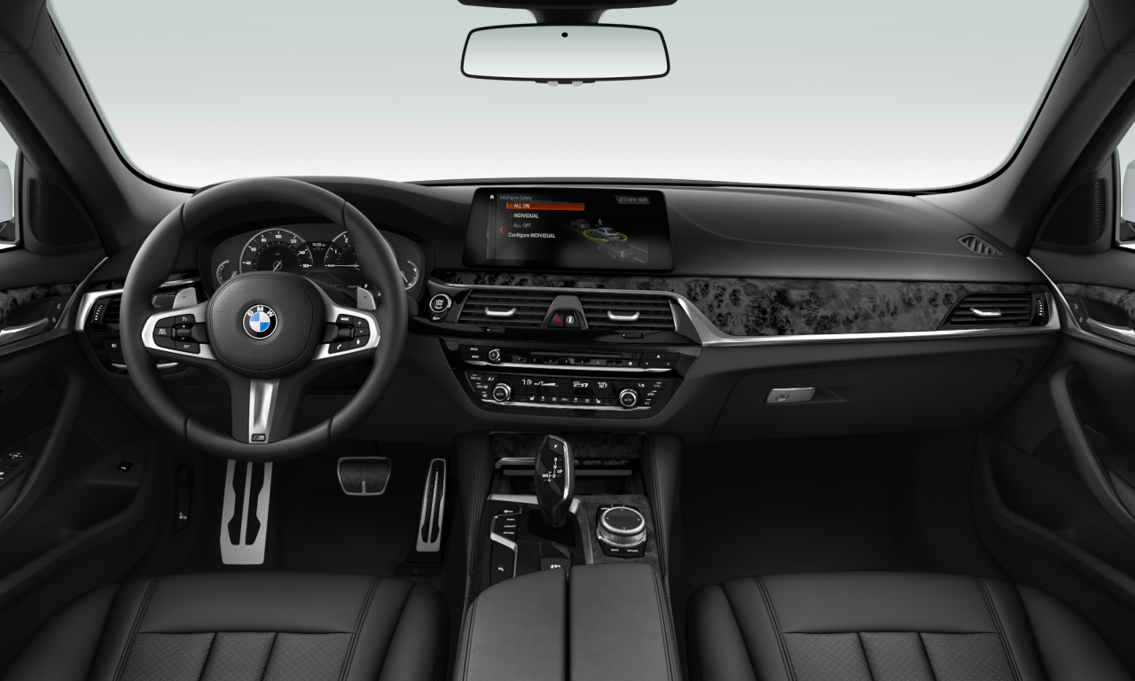 Interior of BMW 540i (G30), VIN WBAJE5C55KWW26487