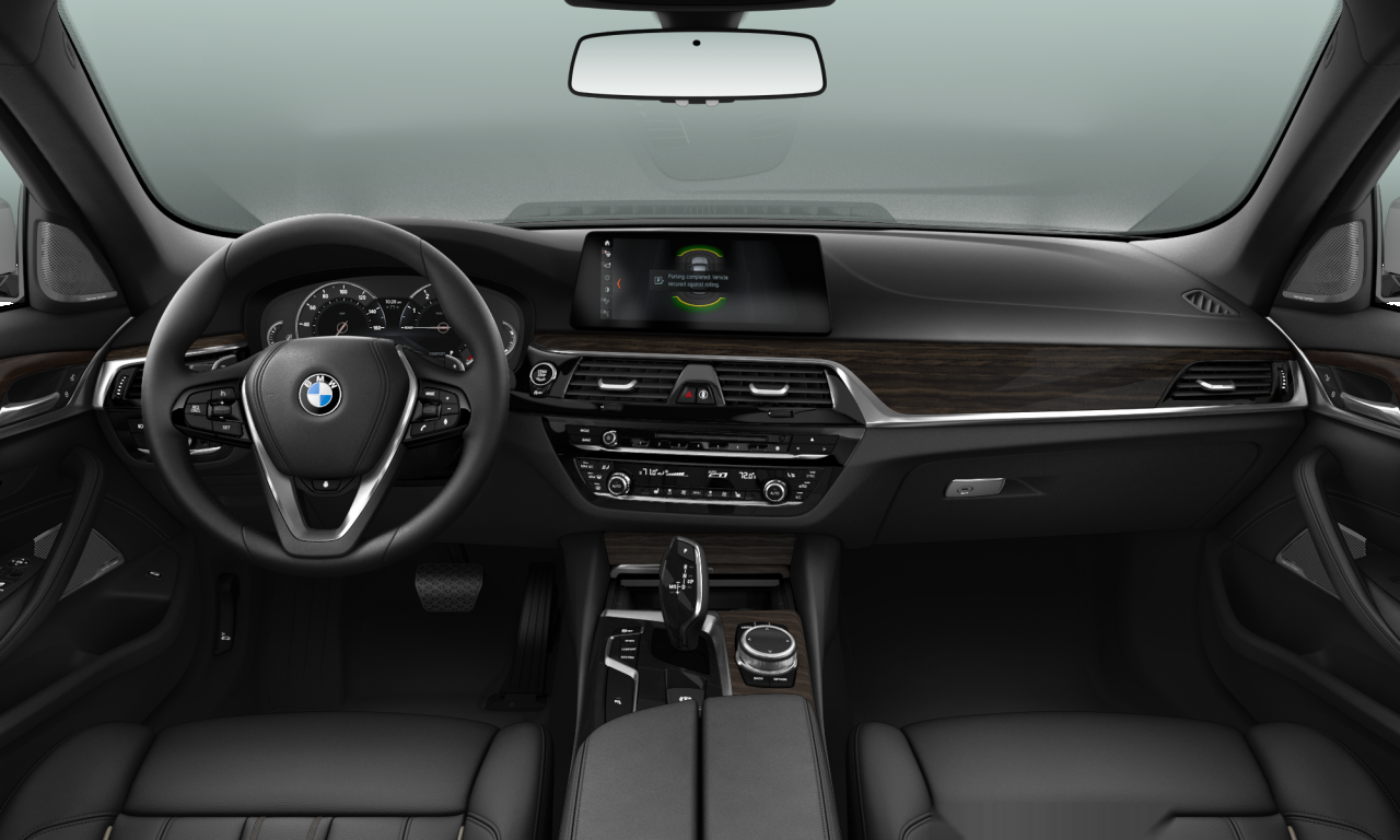 Interior of BMW 540i xDrive (G30), VIN WBAJE7C36HWA03840