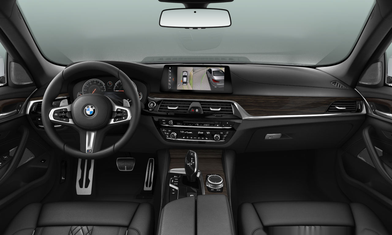 Interior of BMW 540i xDrive (G30), VIN WBAJE7C50JWC55512
