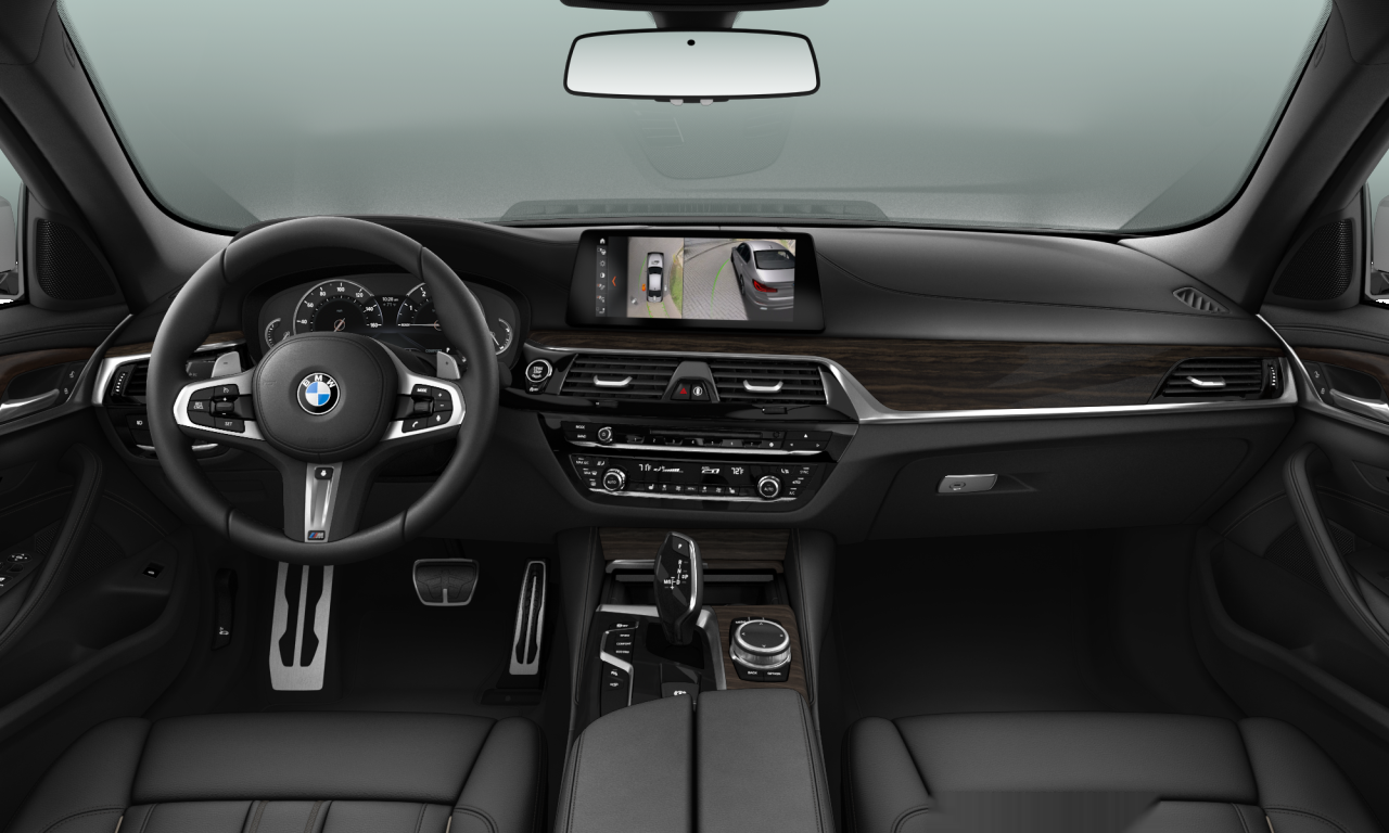 Interior of 2017 BMW 540i xDrive (G30), VIN WBAJE7C53JWC56993