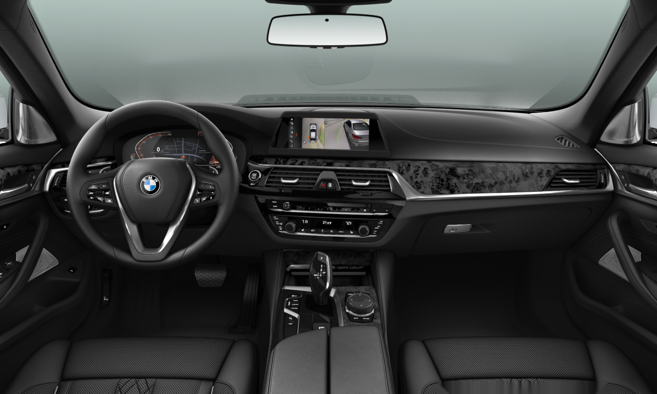 Interior of BMW 540i xDrive (G30), VIN WBAJE7C56JWD49930