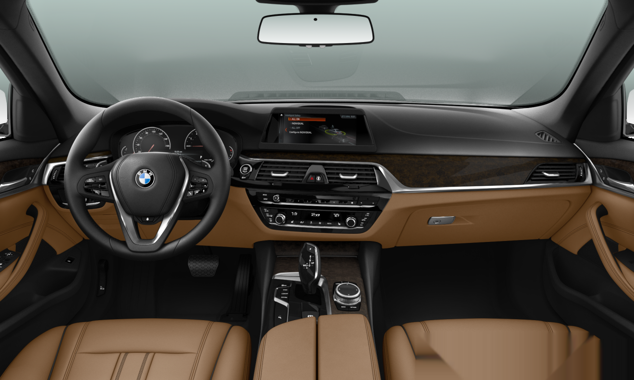 Interior of BMW 540i xDrive (G30), VIN WBAJE7C58KG892754