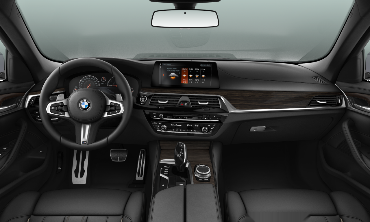 Interior of BMW 520d (G30), VIN WBAJF32020BP88914