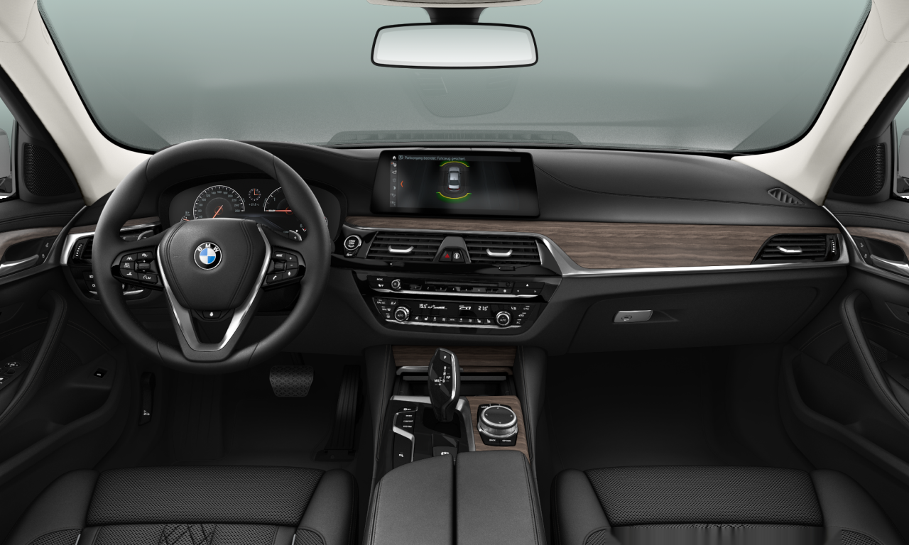 Interior of BMW 520d xDrive (G30), VIN WBAJF5100KBW92991