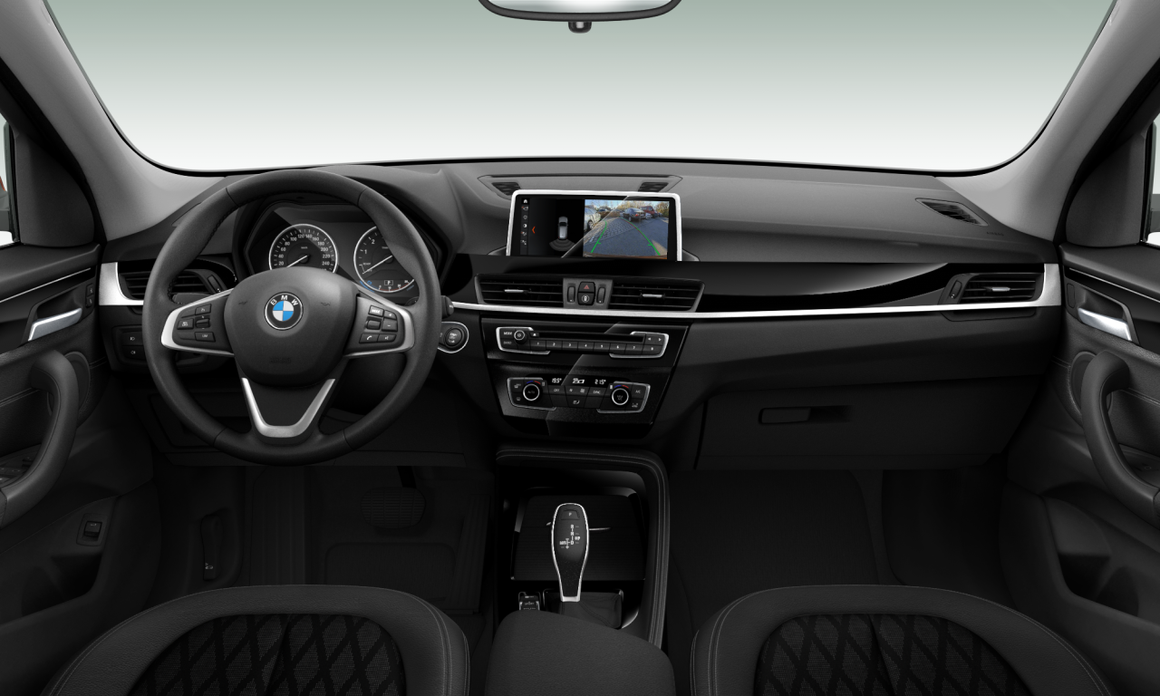 Interior of BMW X1 sDrive18i (F48), VIN WBAJG11060ED97592