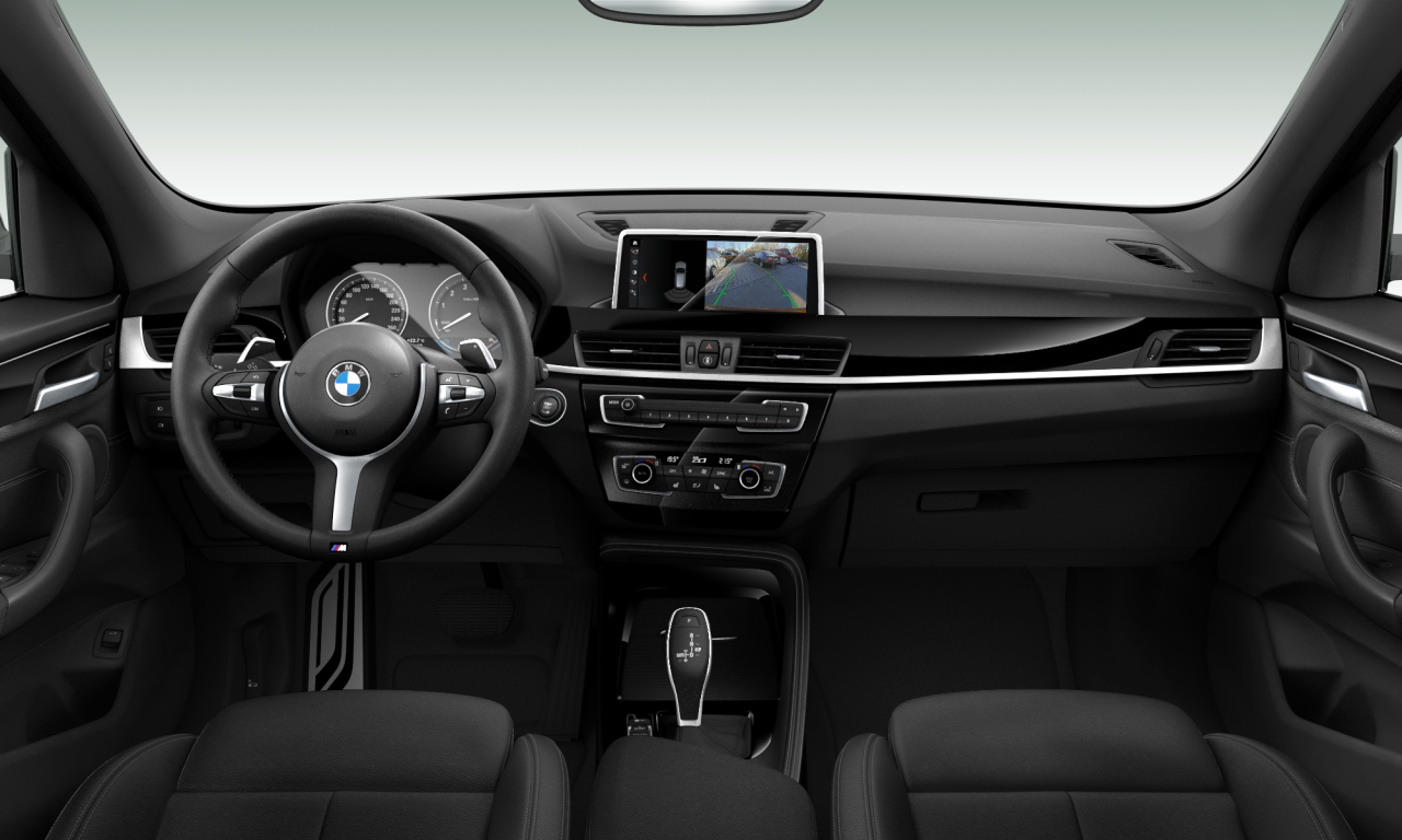 Interior of BMW X1 xDrive25i (F48), VIN WBAJG920X05N58312