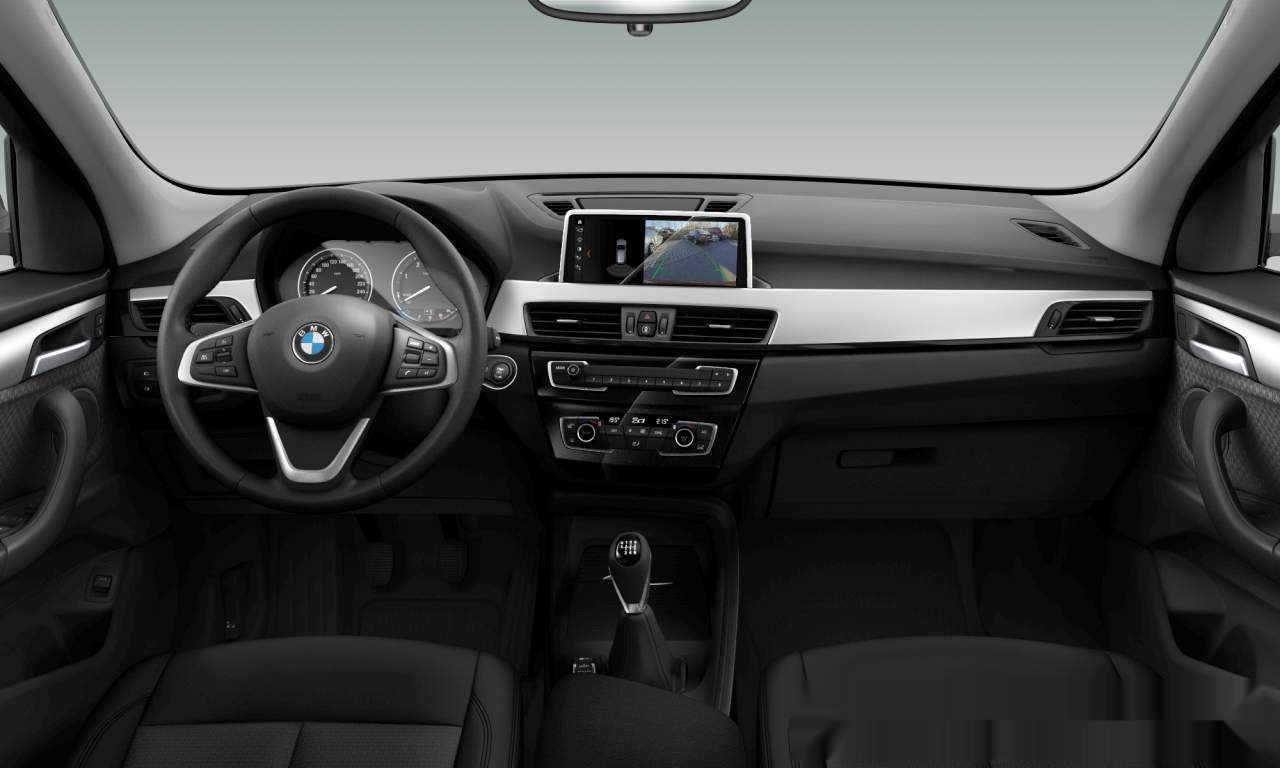 Interior of BMW X1 sDrive16d (Sports Activity Vehicle (5 Doors)), VIN WBAJH110405N63053