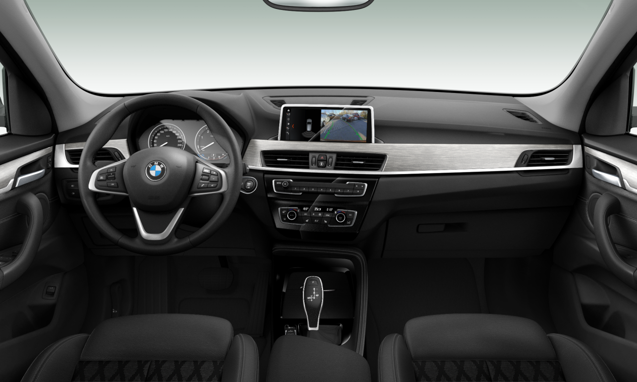 Interior of 2018 BMW X1 sDrive18d (F48), VIN WBAJH510203F52798