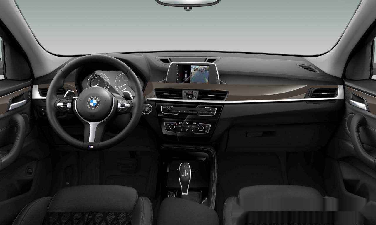 Interior of BMW X1 sDrive18d (Sports Activity Vehicle (5 Doors)), VIN WBAJH510405N35440