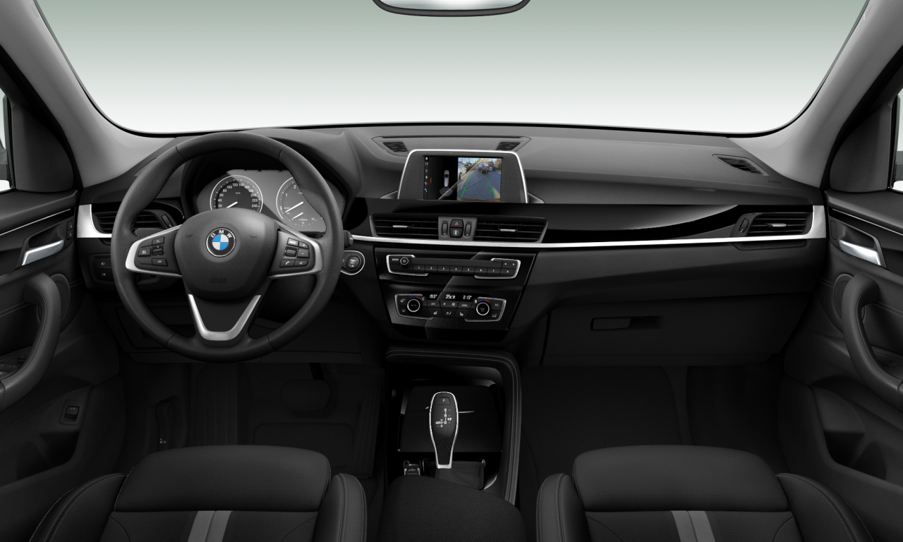 Interior of 2019 BMW X1 sDrive18d (F48), VIN WBAJH510803J84513